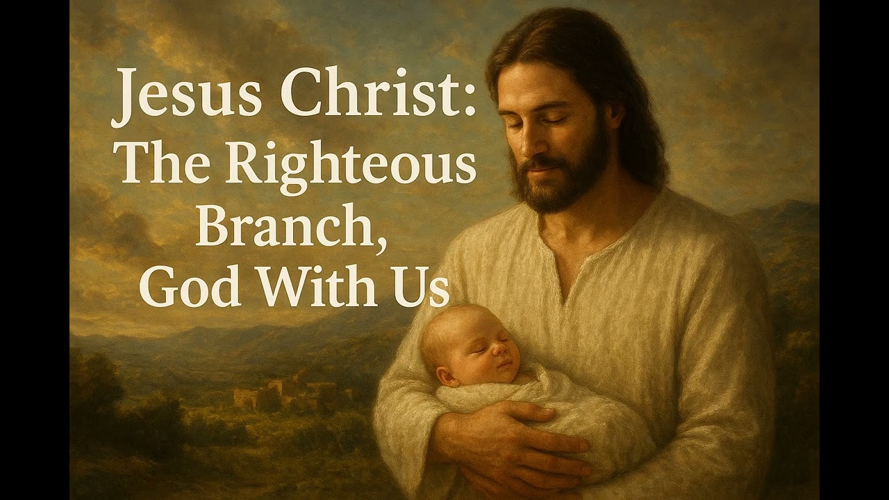 JESUS CHRIST: THE RIGHTEOUS BRANCH, GOD WITH US
