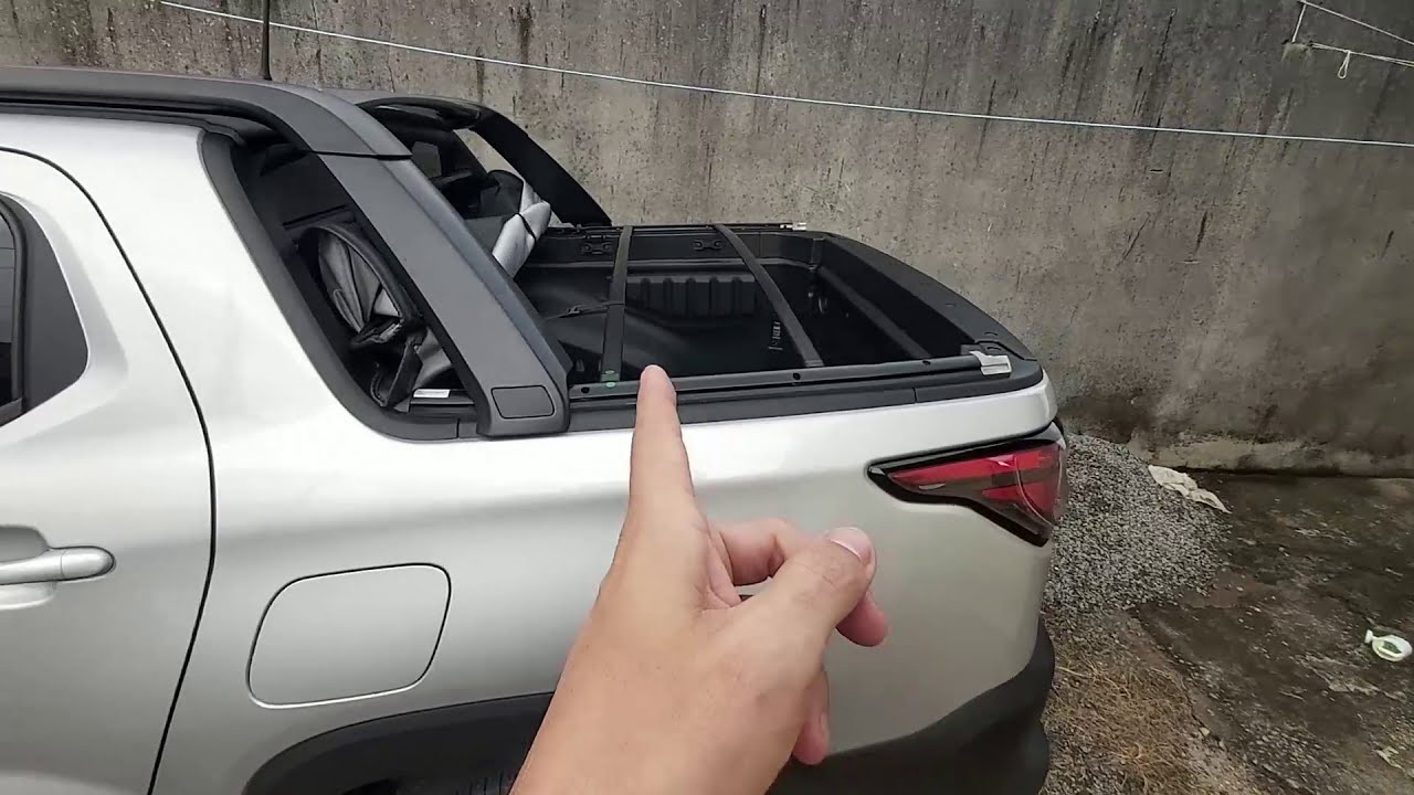 O problema da água na caçamba da nova fiat strada volcano, freedom, endurace 2020, 2021 ...