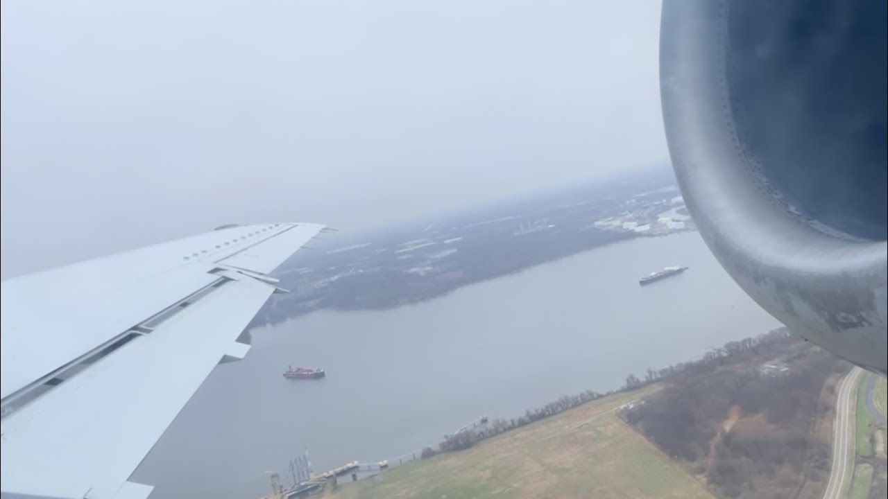 Contour Airlines Embraer E135 Pushback, Taxi, and Takeoff from Philadelphia (PHL)