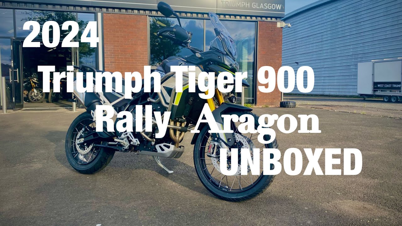 2024 Triumph Tiger 900 Rally Aragon Unboxed
