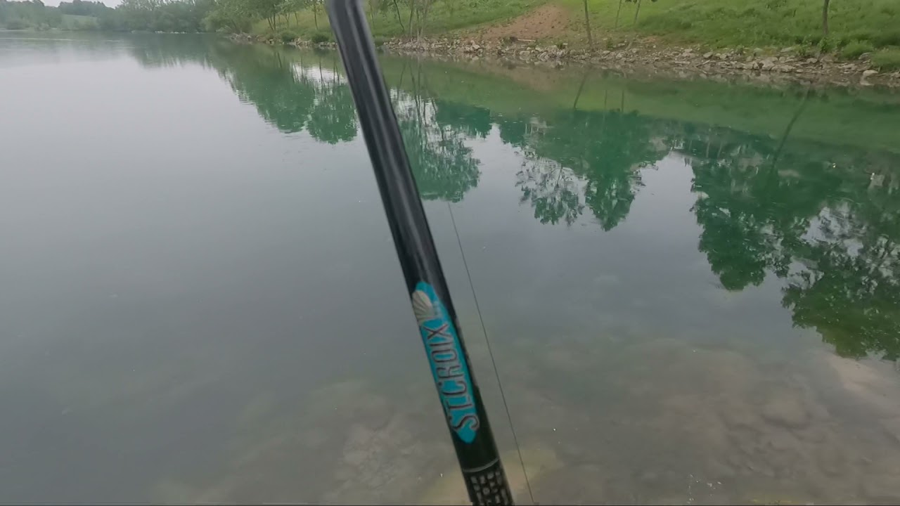 Drop Shot Fishing in GIN-Clear Water!