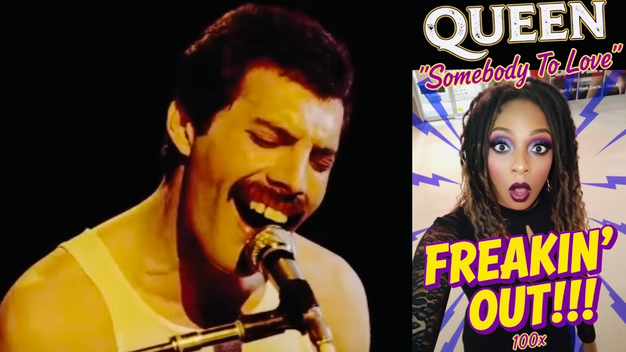 QUEEN'S "Somebody To Love" Made Me Say "FREAKIN" a Million Times in my FIRST TIME REACTION!