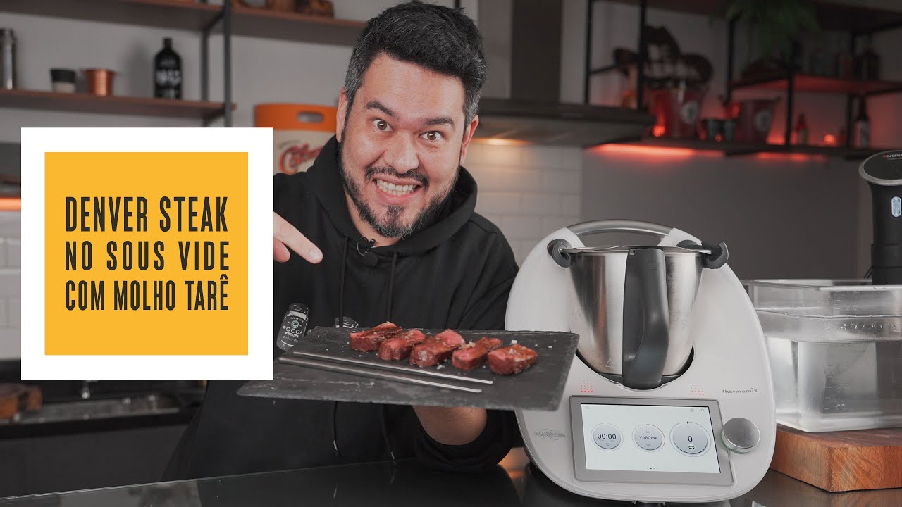 Denver Steak Wagyu no Sous Vide com molho Tarê com Saquê e Gengibre! | Só Vide #330