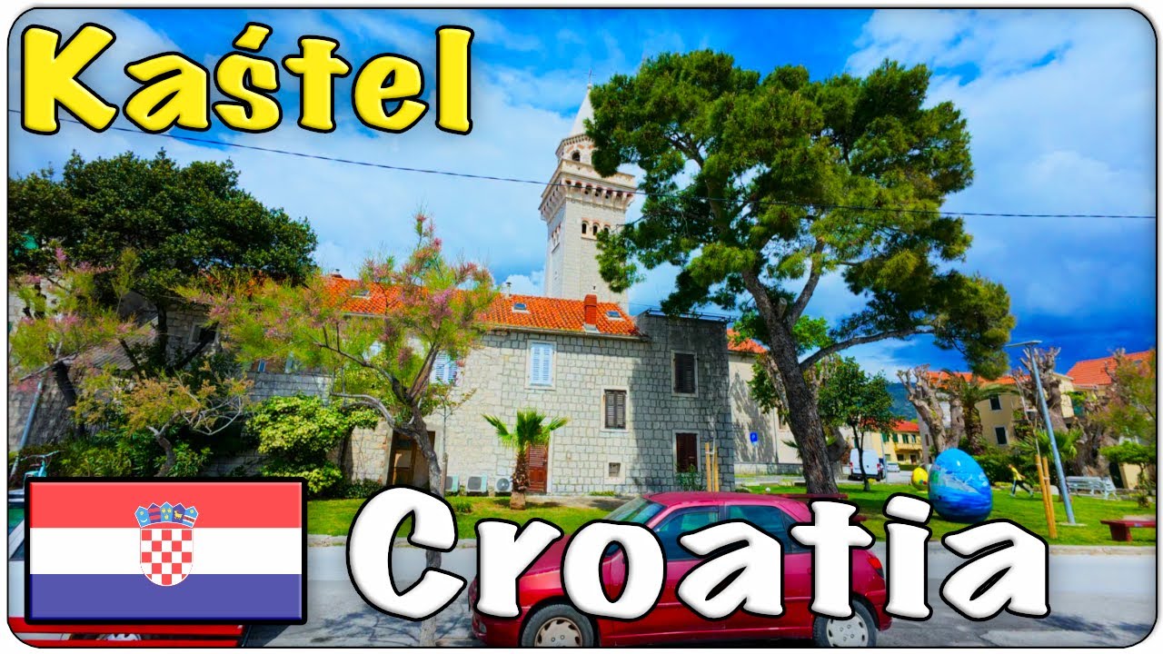 🇭🇷 12-minute “low budget” a “free entry” Walk through Kaštela - Croatia Coastline