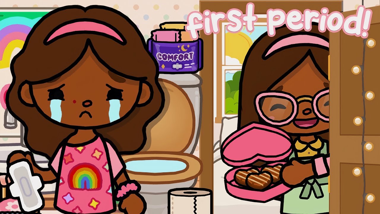 My Daughter STARTED HER FIRST PERIOD! *ROUTINE* 😭 || WITH VOICE🔊 || Toca Boca Roleplay #tocaboca