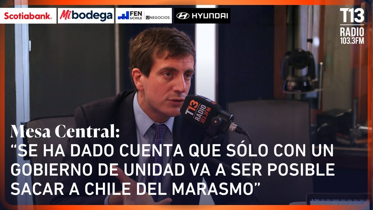 Schalper abord&oacute; idea de 'gobierno de unidad' que plante&oacute; Kast | Mesa Central