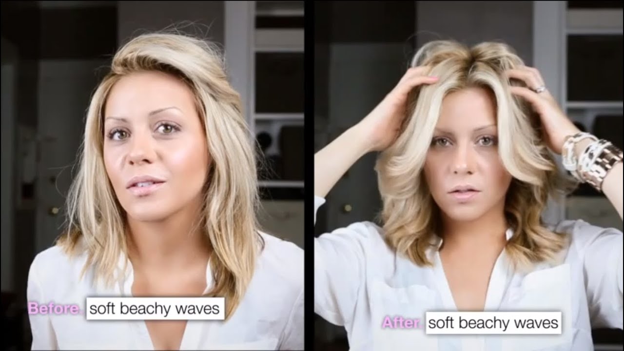 DIY: Perfect Victoria's Secret Beach Waves.