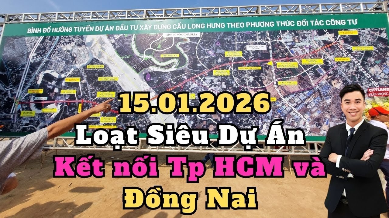 Lễ khởi công Siêu dự án Cầu Long Hưng ( ĐN2 ) - Đồng Nai bước vào kỷ nguyên mới