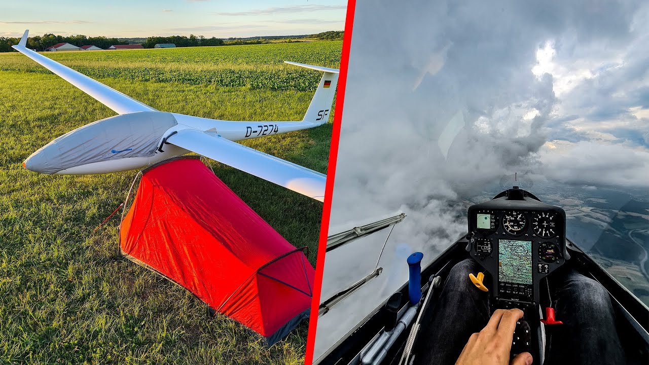 3900km TRAVEL BY GLIDER ! Cut-off by Heavy Thunderstorm Ep. 1