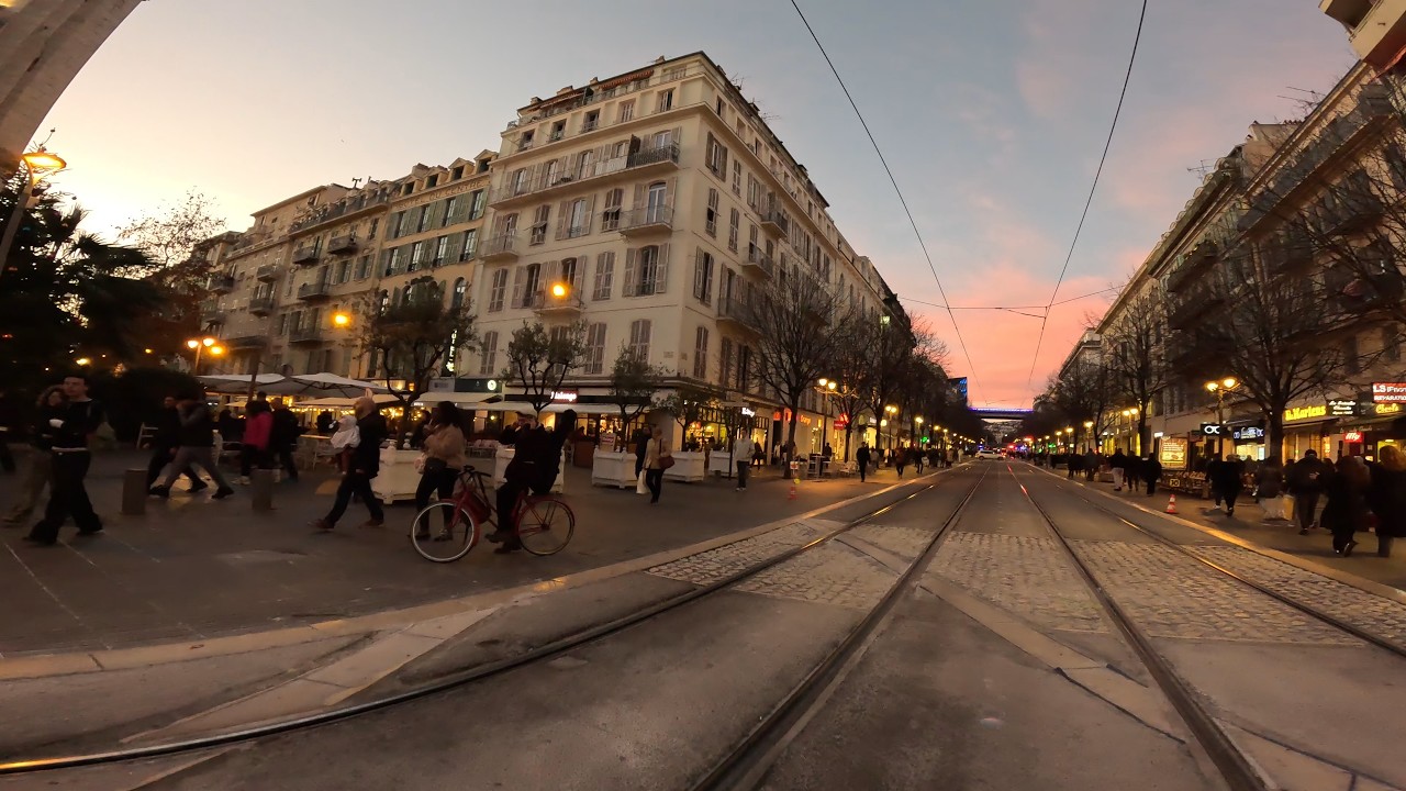 Sunset Walk on Avenue Jean Médecin | Nice in January 2026