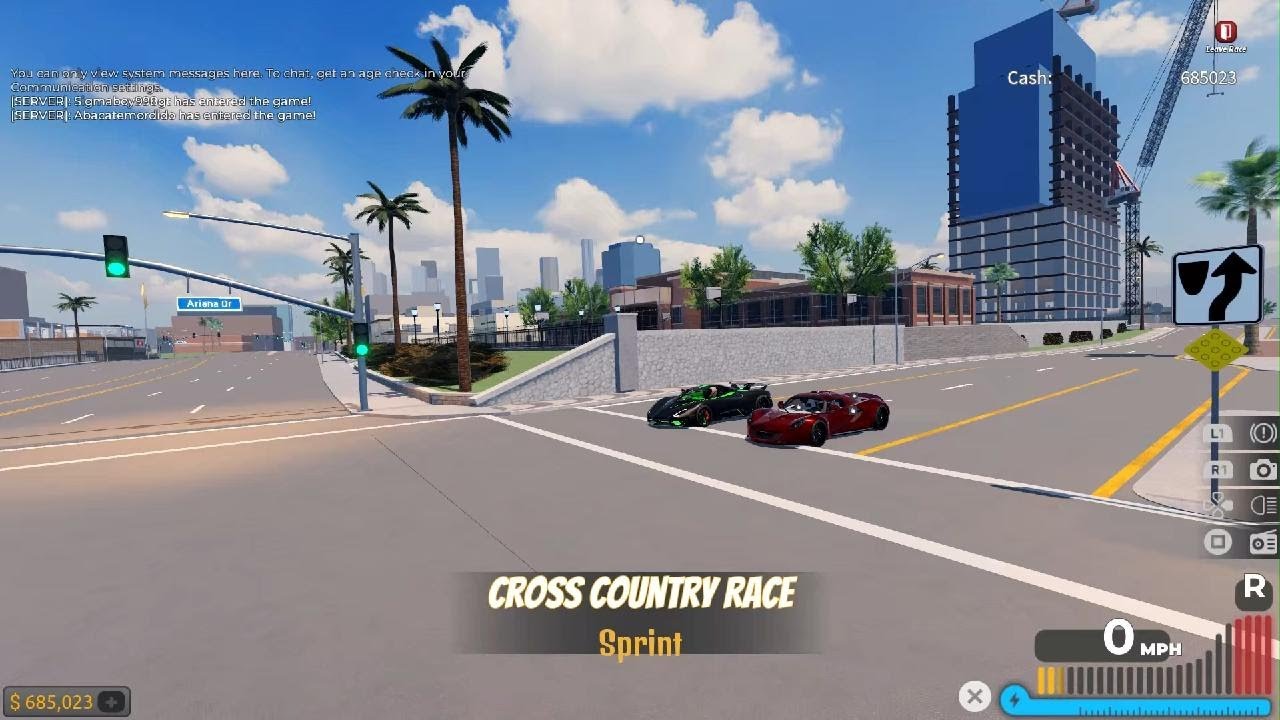 Doing a race in driving empir