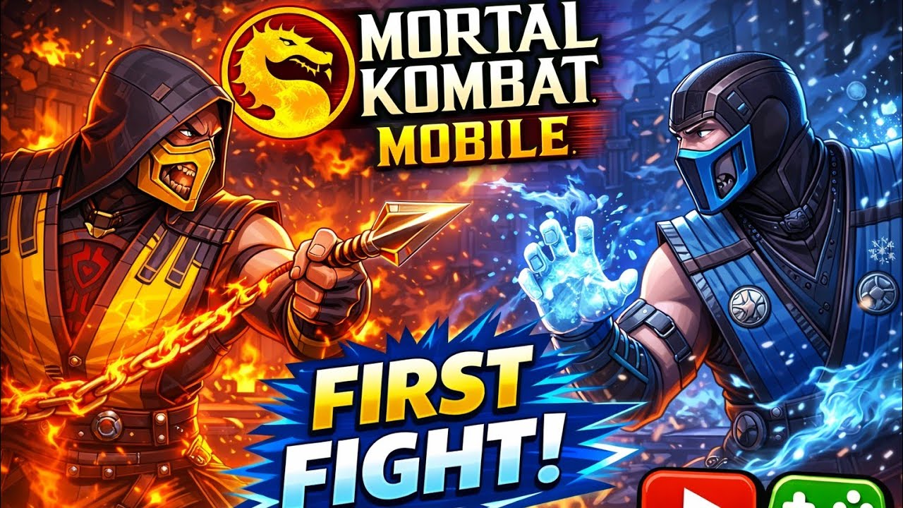 NOOB vs. PRO: My Literal First Fight in Mortal Kombat Mobile!
