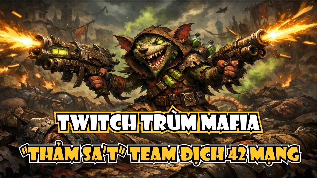 SIÊU CHUỘT TWITCH -FARM MẠNG VƯỢT THỜI GIAN : 28 PHÚT 40 XÁC!