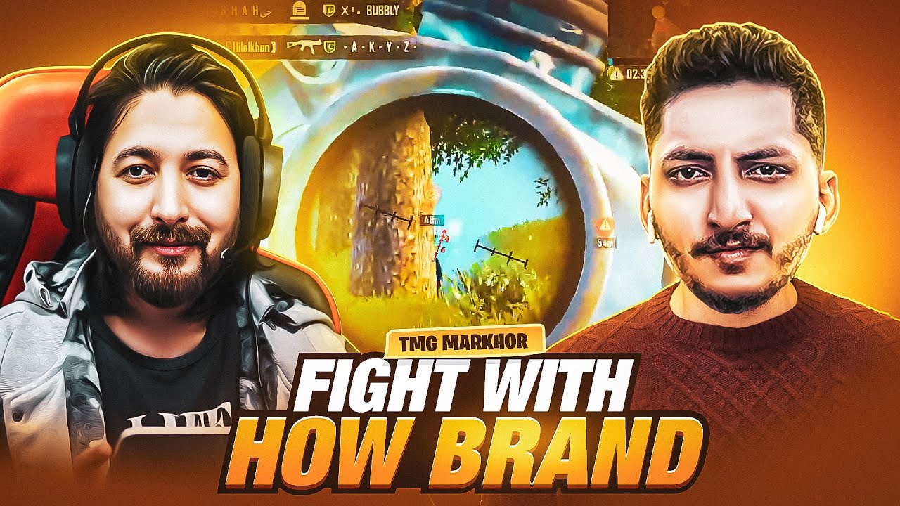 Fight With @HOWBRAND 🔥 Pubg Mobile | TMG MARKHOR