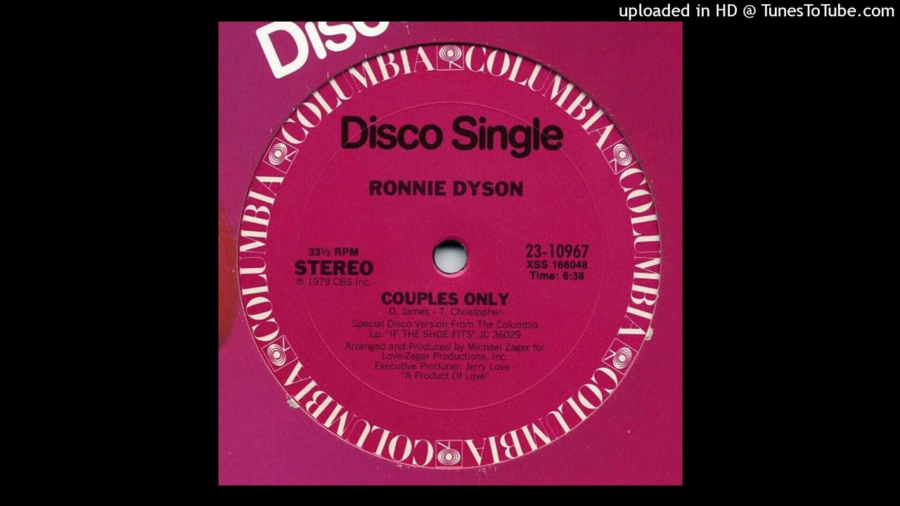 Ronnie Dyson: Couples Only (1979, Columbia)