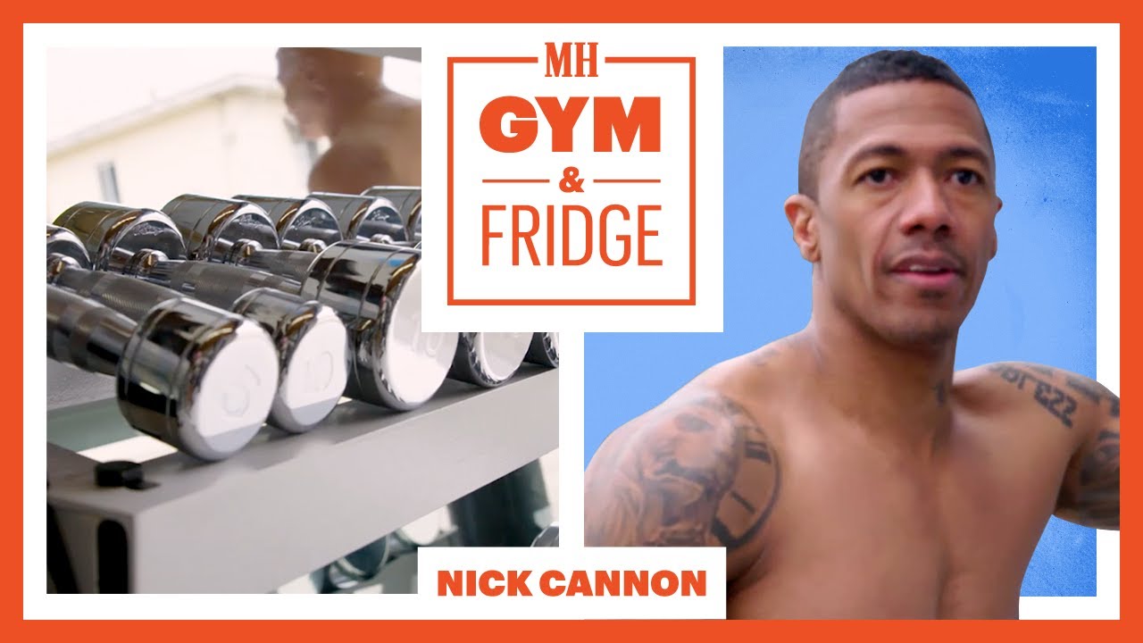 Nick Cannon Shows His Home Gym & Fridge  | Gym & Fridge | Men's Health