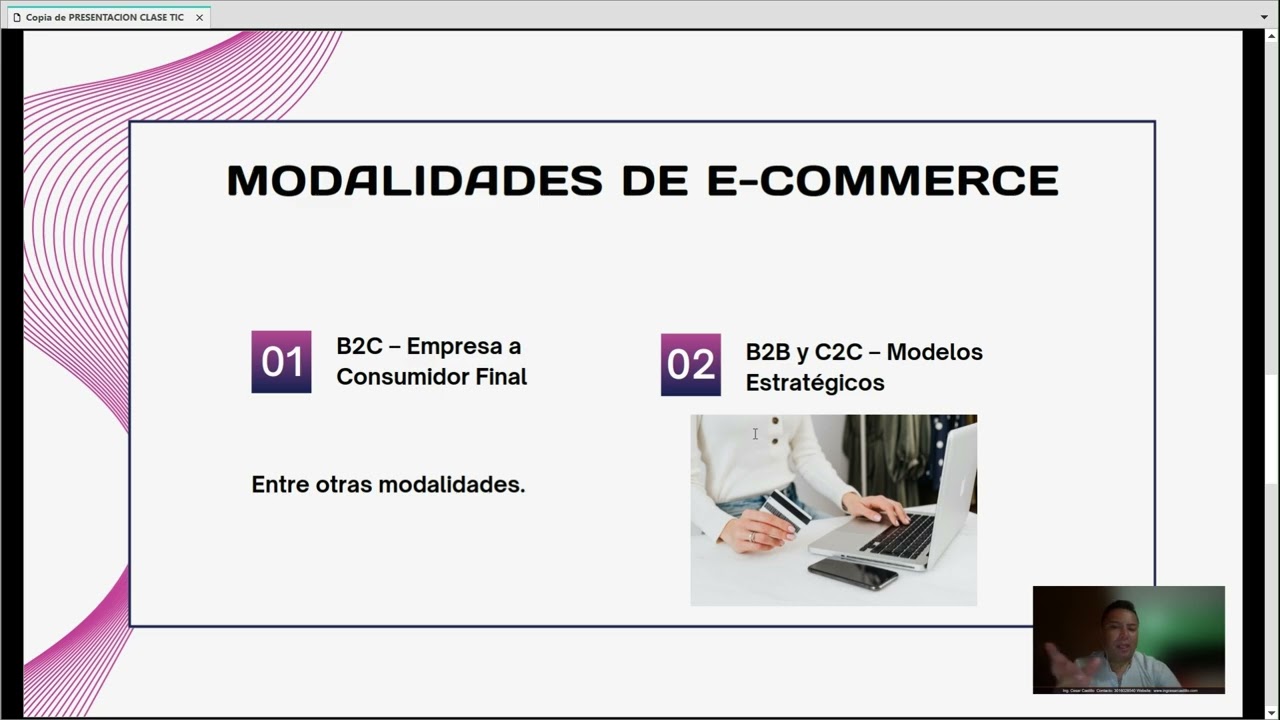 CLASE MODALIDADES DE ECOMMERCE