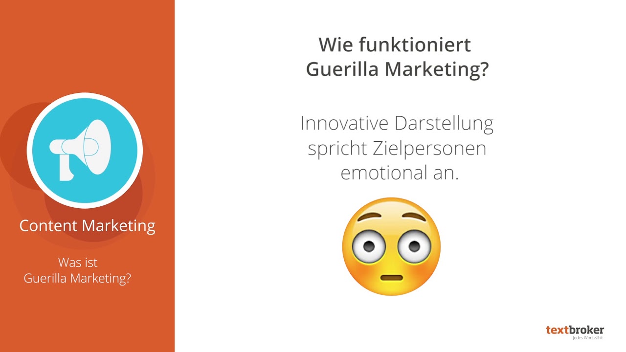 Was ist Guerilla Marketing? | In 2 Minuten zum Content-Experten