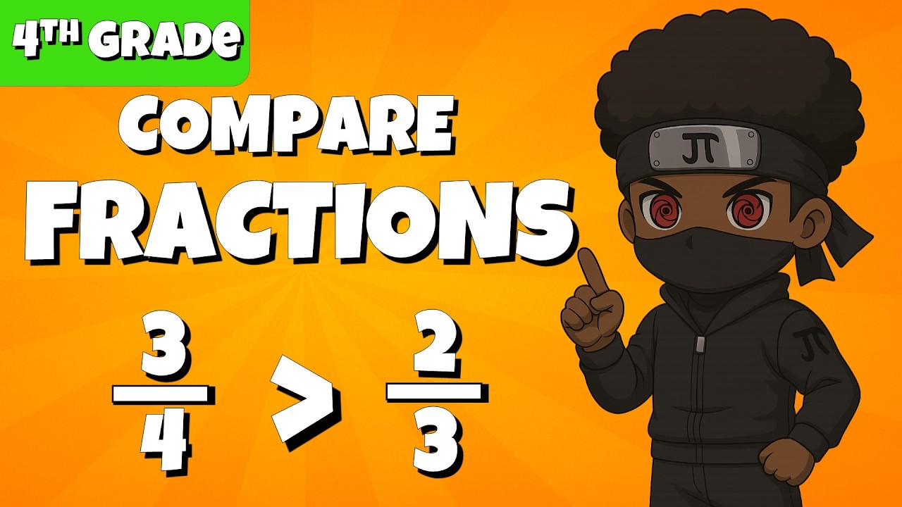 How to Compare Fractions | Grade 4 Math