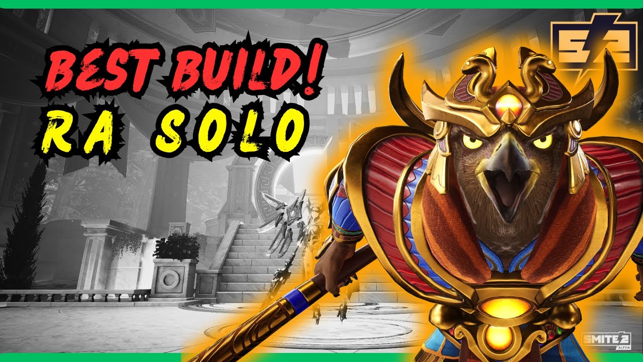 Can't NERF THE SUN! Smite 2 Alpha Ra Solo Gameplay