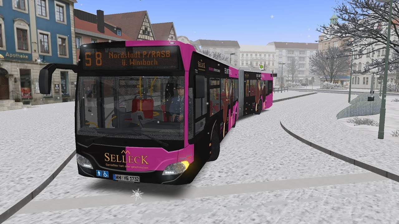 OMSI 2 [60 FPS] - SCHNEE in RUHRAU V2 im Schnellbus - Let's Play Omsi 2 [#562]