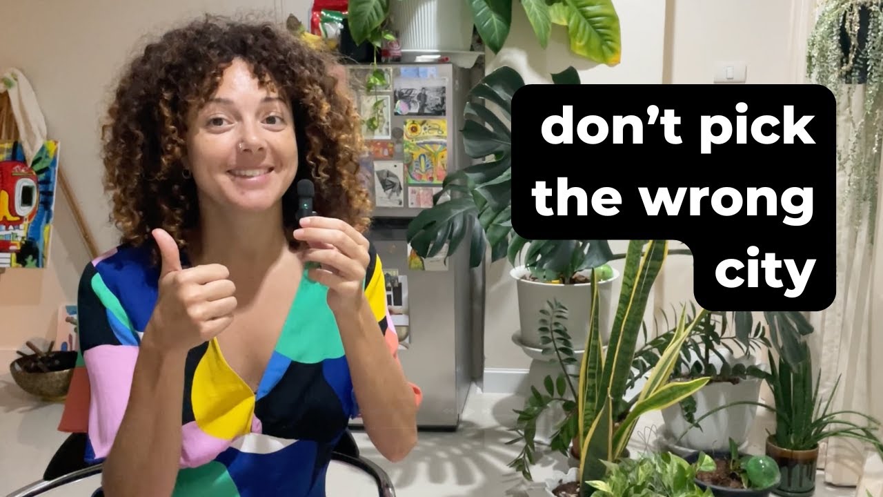 how to choose a digital nomad city: cost, community, weather, walkability etc.