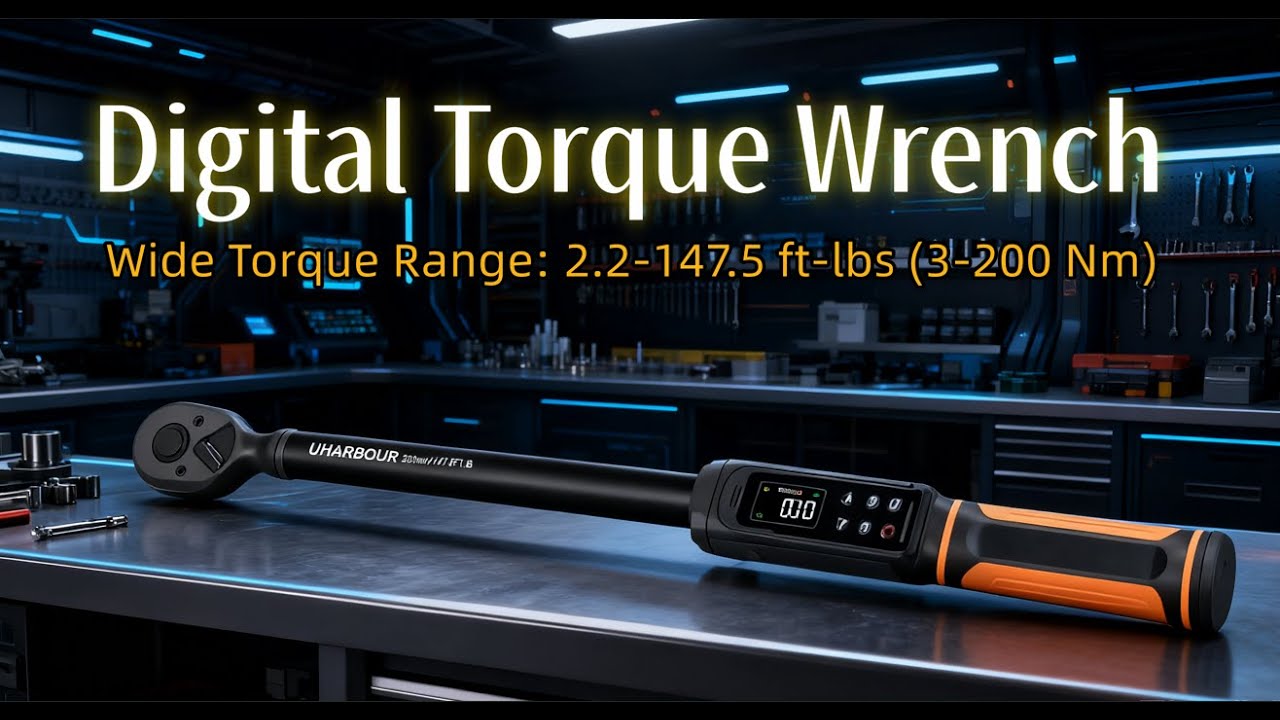 🔥Precision Torque Every Time! Digital Wrench with &plusmn;1% Accuracy