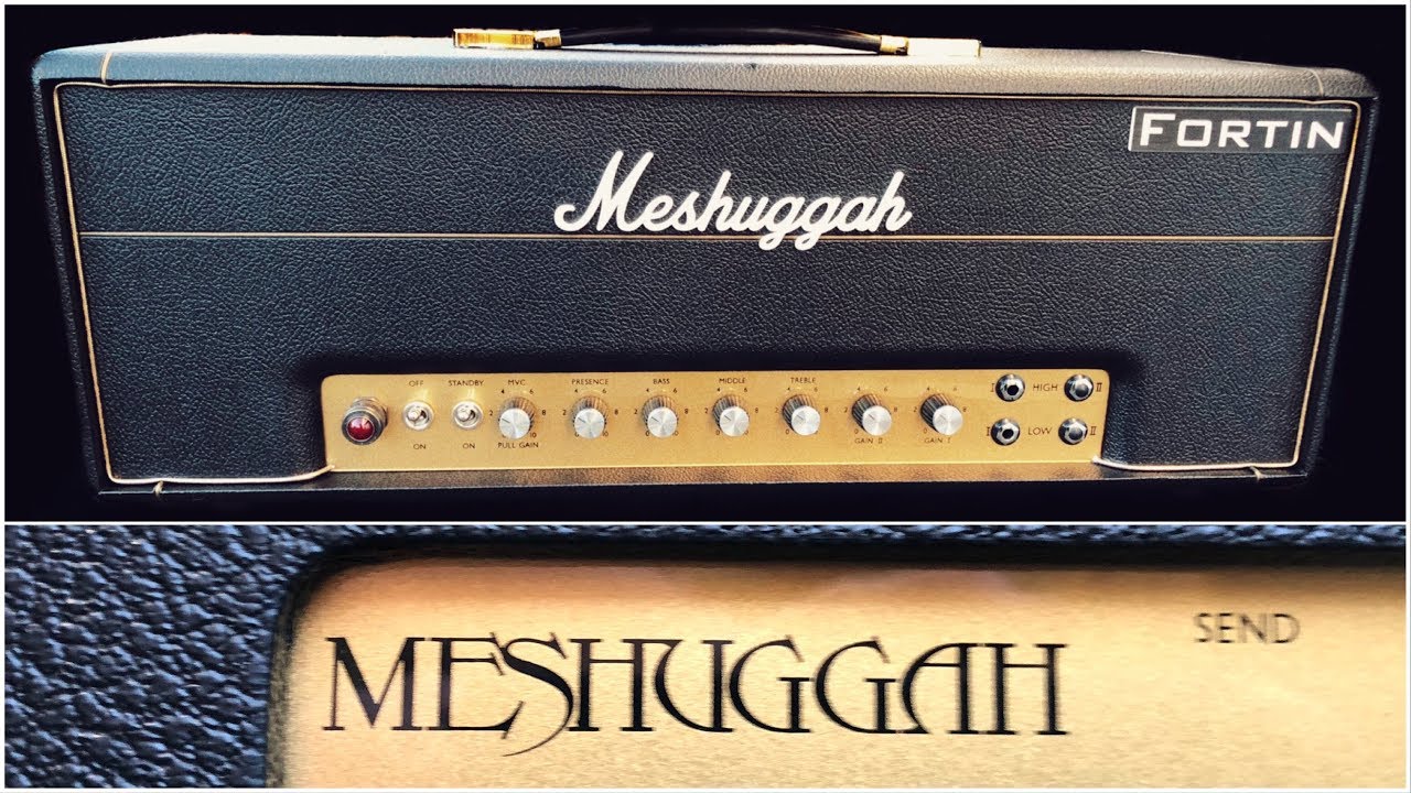 Sure it DJENTS but does it sound like a PLEXI?? Fortin Meshuggah Signature!
