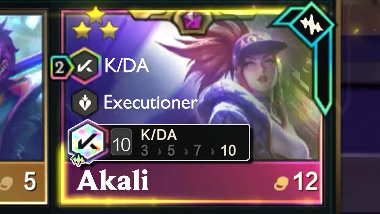 10 K/DA Akali ⭐⭐⭐!!