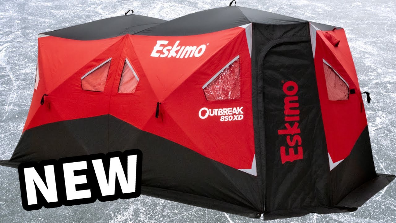 NEW Eskimo Outbreak 850XD Ice Fishing Hub Shack