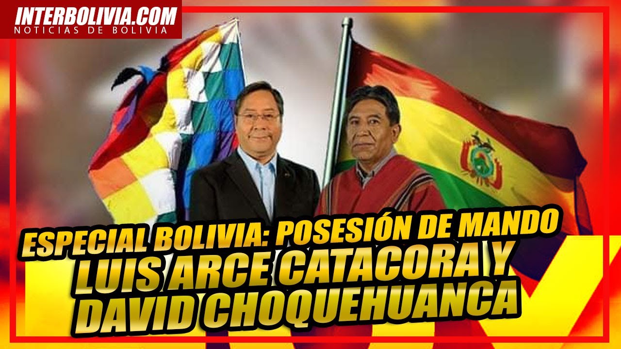 🔴 ESPECIAL BOLIVIA: Posesión presidencial 