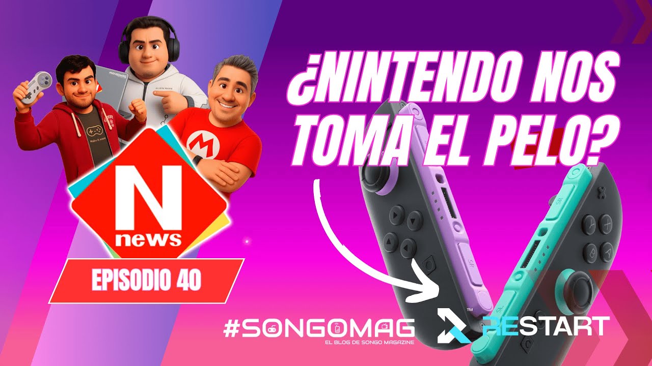 ¿NINTENDO nos toma el pelo con los nuevos colores de JOY CON 2? | N-NEWS #40