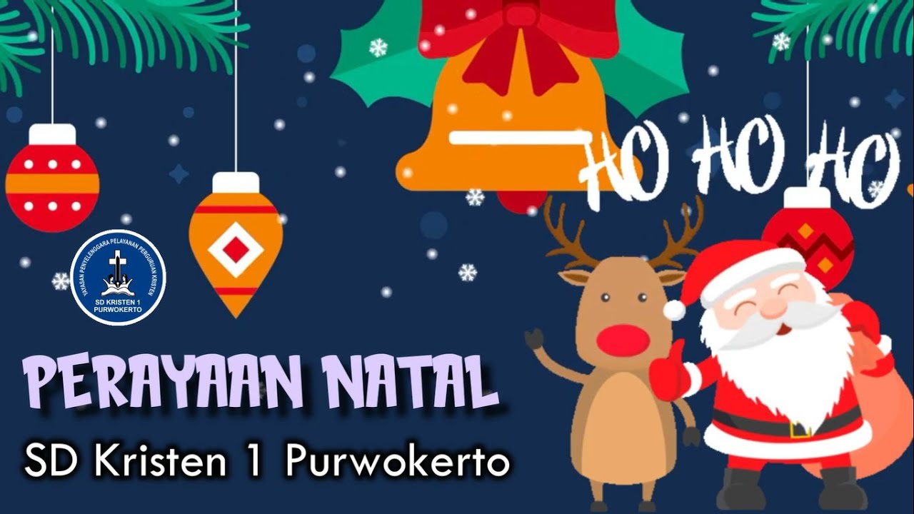 Natal 2021 SD Kristen 1 Purwokerto 