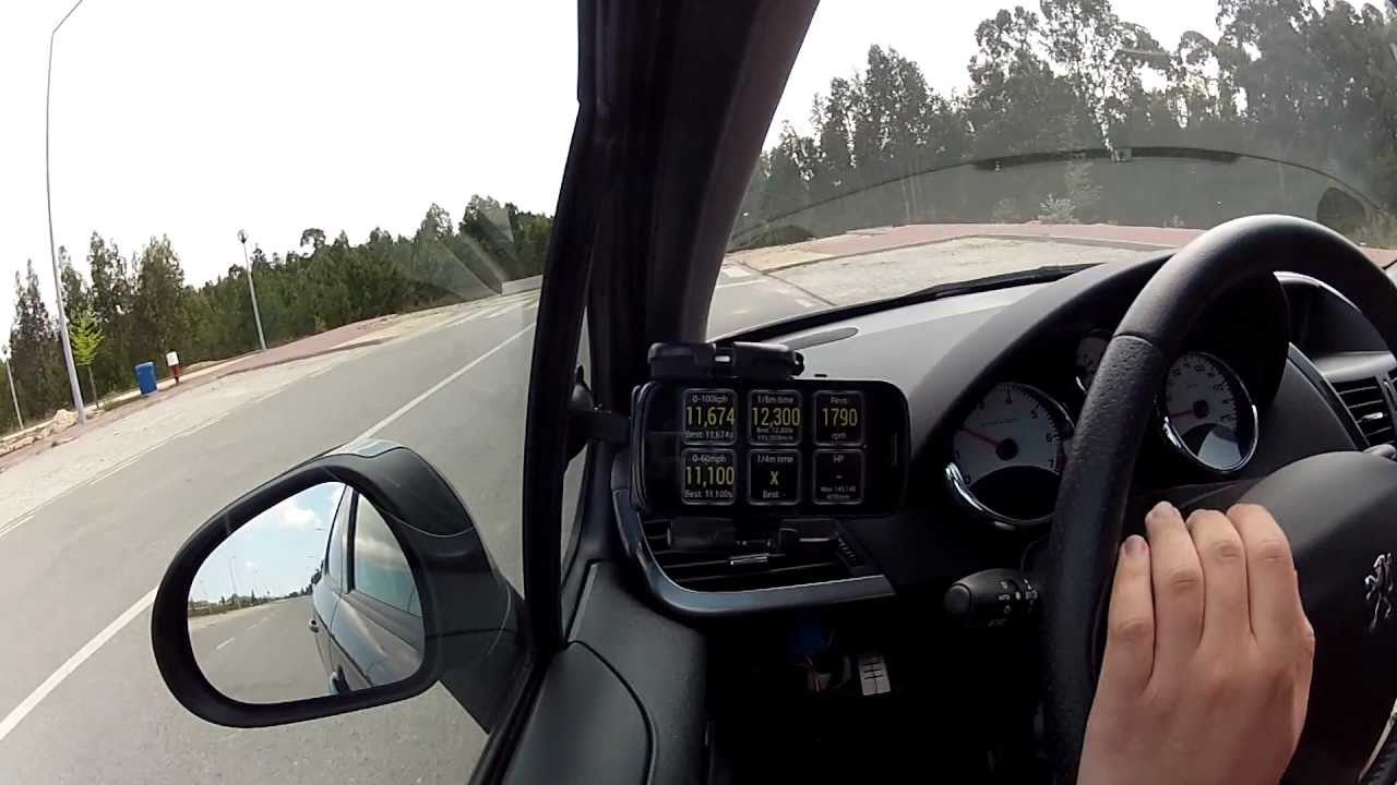 207 1.4 VTI 0-100 km/h