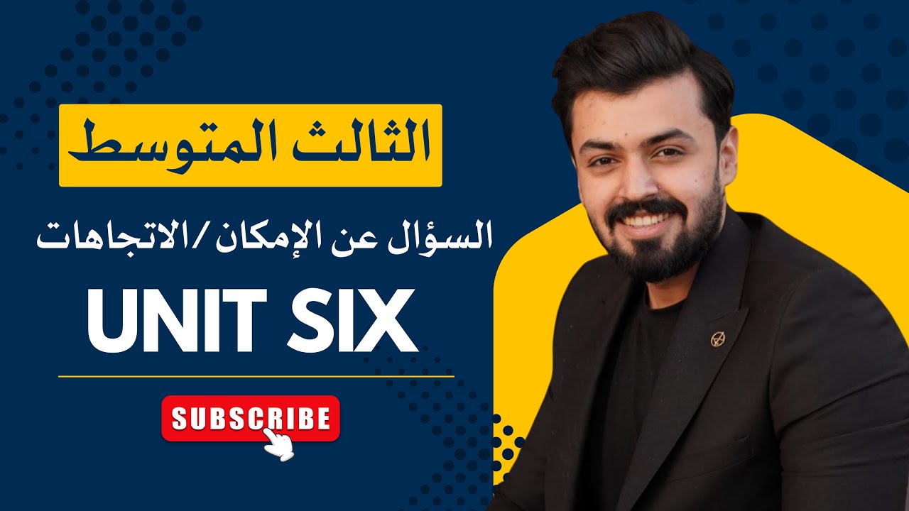 | Asking for directions | الثالث متوسط ، السؤال عن الاتجاهات ، الوحده السادسه