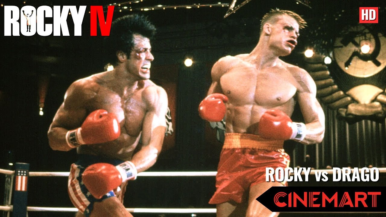 ROCKY IV (1985) | Rocky vs Drago Full Fight HD | Rocky vs Drago Director's Cut HD