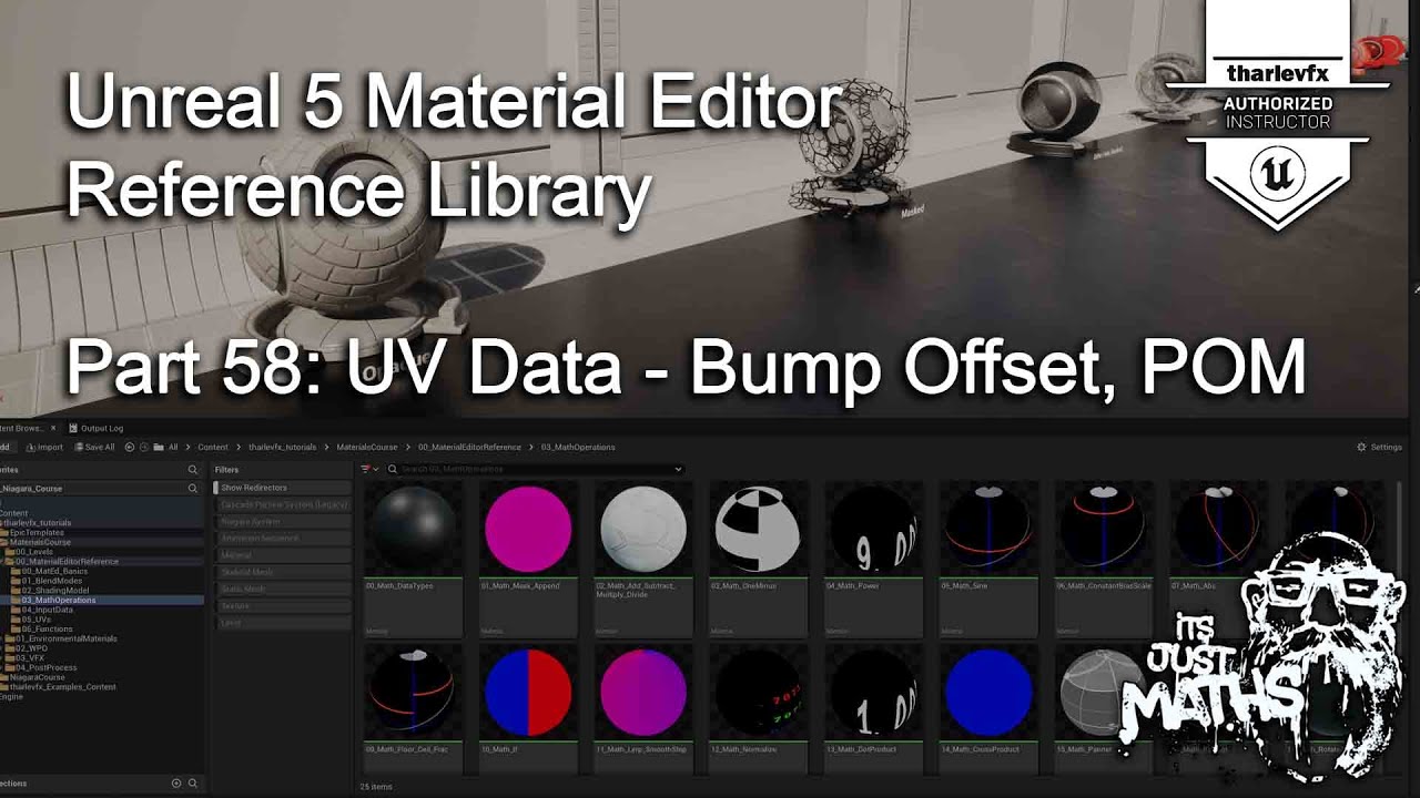 Material Editor Reference 58 - UVs - Bump Offset, POM