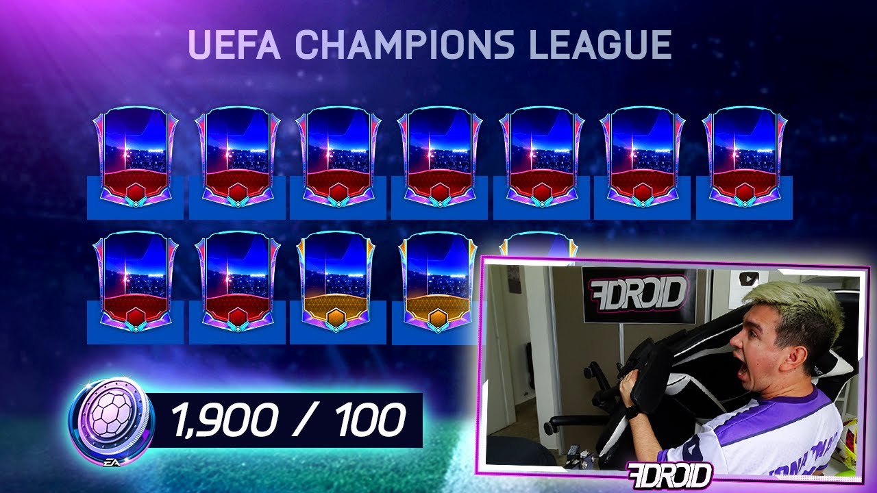 PACK OPENING CHAMPIONS LEAGUE !!! MUCHAS CARTAS !!! || FIFA 21 MOBILE