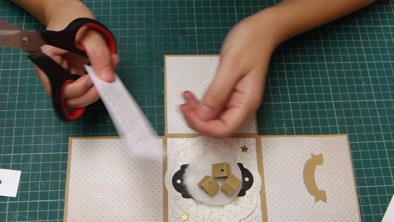 {JOUR 8} Tuto Boite à explosion de Noël