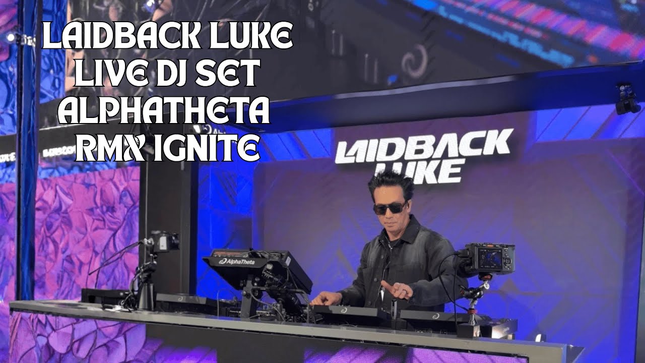 Laidback Luke LIVE at NAMM 2026 🎧 AlphaTheta Booth | CDJ-3000X + RMX IGNITE DJ Set