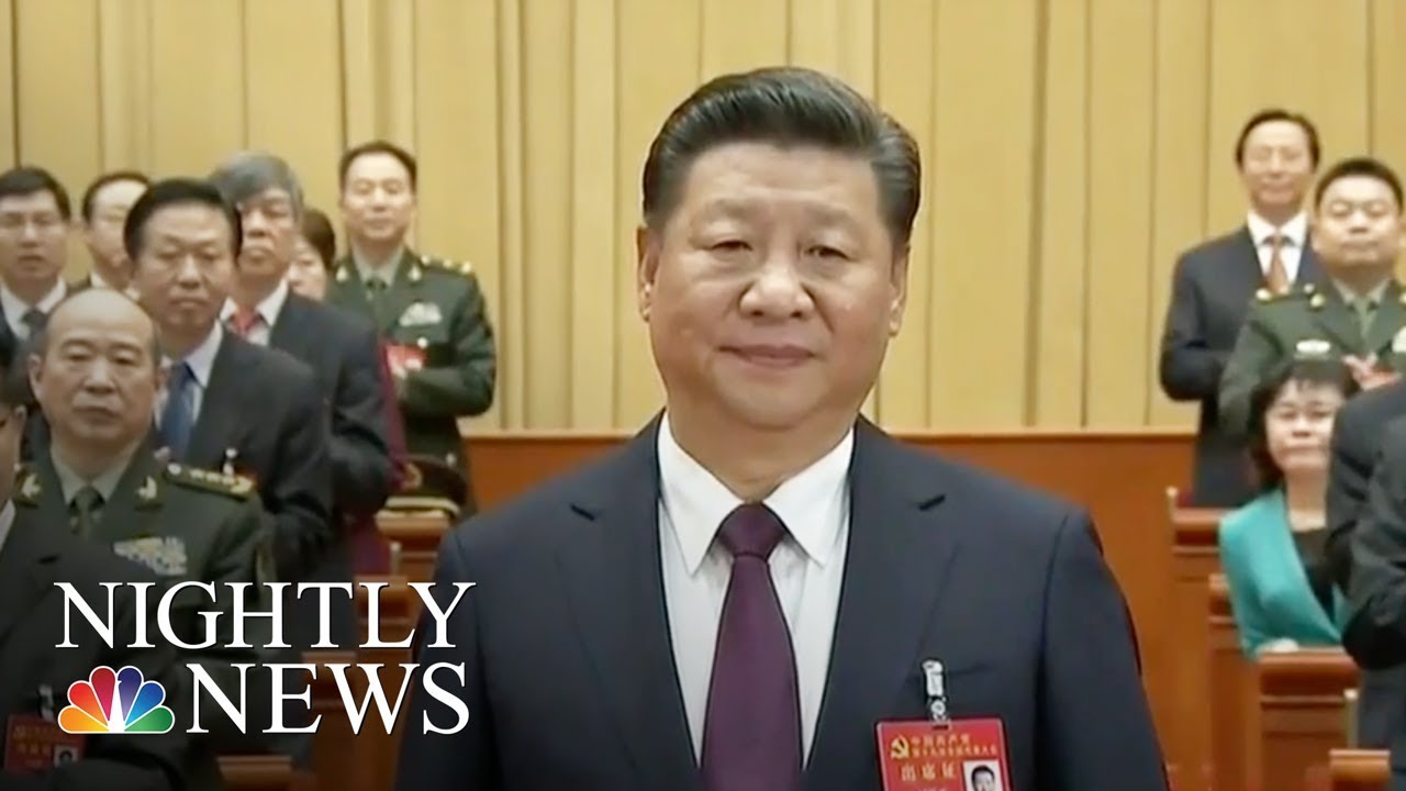 Chinese President Xi Jinping Declares Era of &ldquo;National Rejuvenation&rdquo; | NBC Nightly News