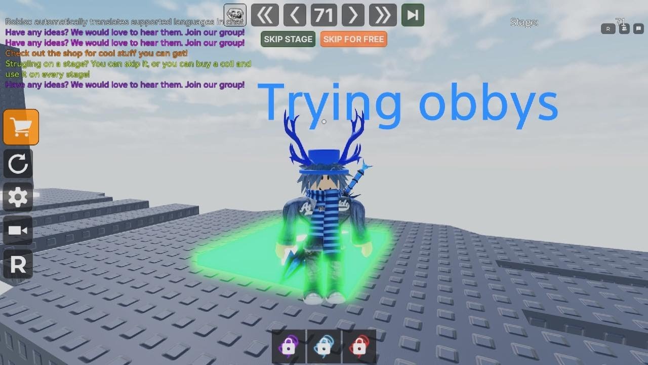 Trying obbys for fun