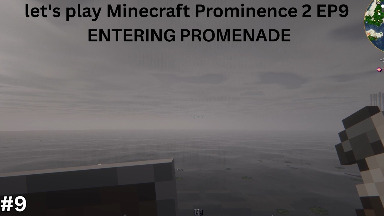 let's play Minecraft Prominence 2 EP9 ENTERING PROMENADE