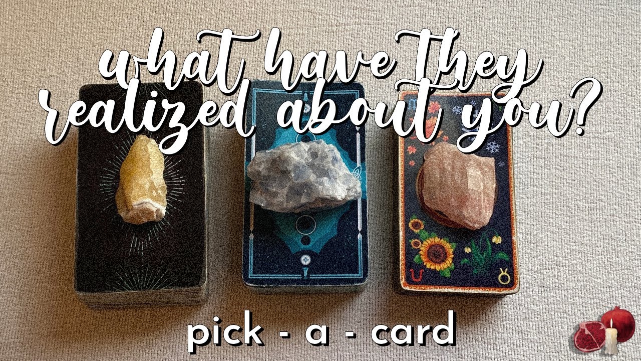😲 WHAT have they REALIZED about YOU? 💡 | pick a card 🔮✨ #tarot 
