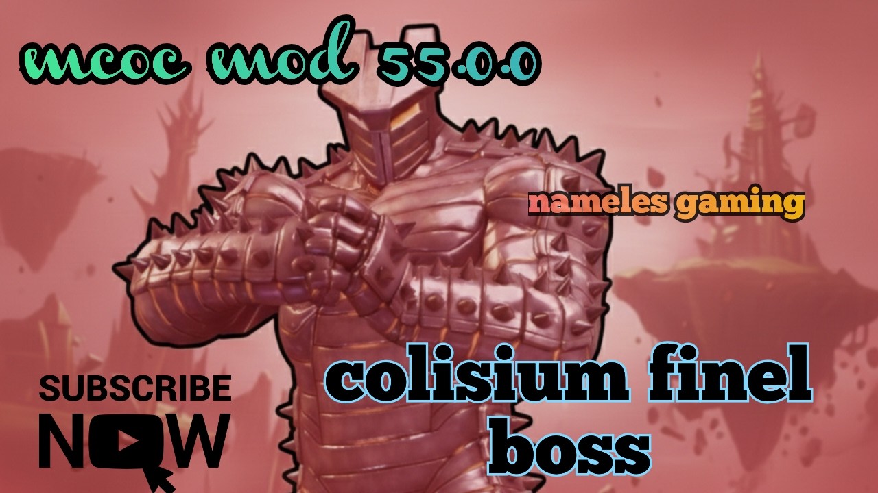 Mcoc mod apk 55.0.0 | coliseum finel boss hack | how to hack destroyer | nameles gaming