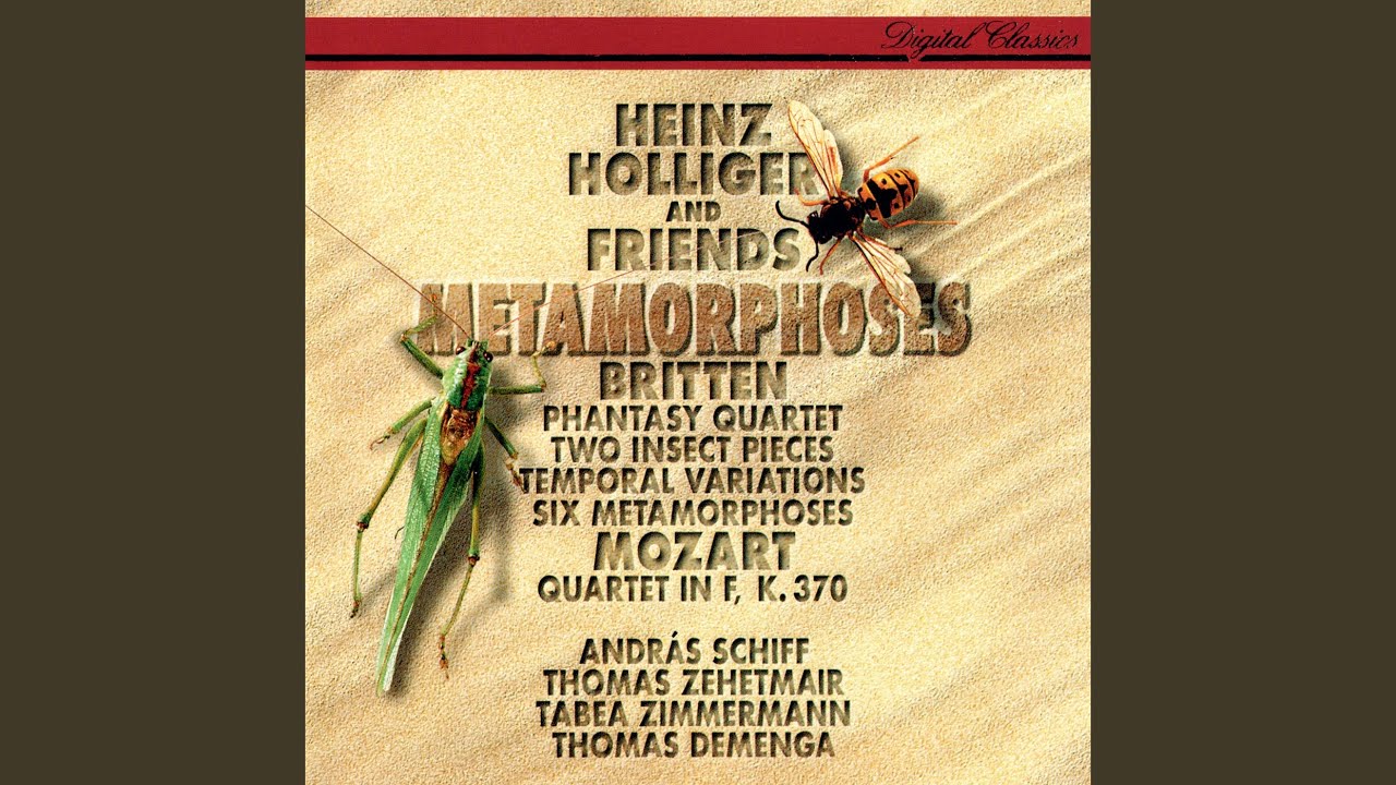 Britten: 6 Metamorphoses after Ovid, Op. 49