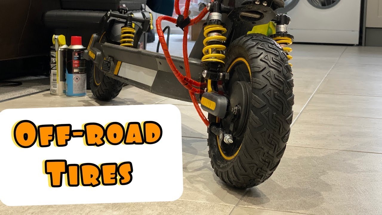 OFF-ROAD Tire!  Ninebot Max