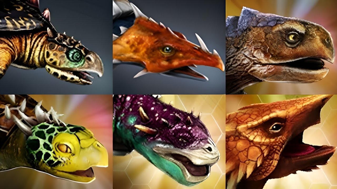 ALL TORTOISE & TURTLES 🐢 - Jurassic World The Game