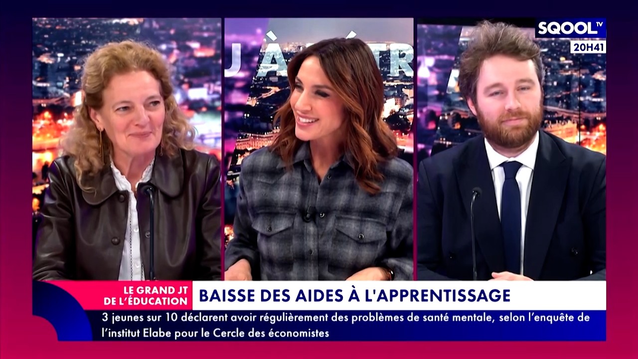 Le Grand JT de l'Éducation (19/02/2026) : baisse des aides à l'apprentissage