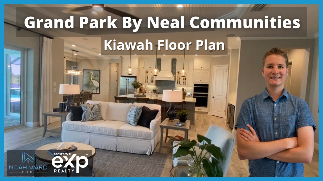 Grand Park от Neal Communities | Демонстрационный дом Kiawah | Новые дома в Сарасоте
